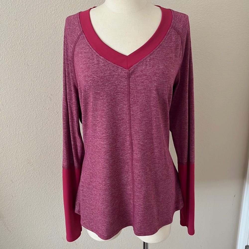 Marmot Pink Long Sleeve Top Size XL